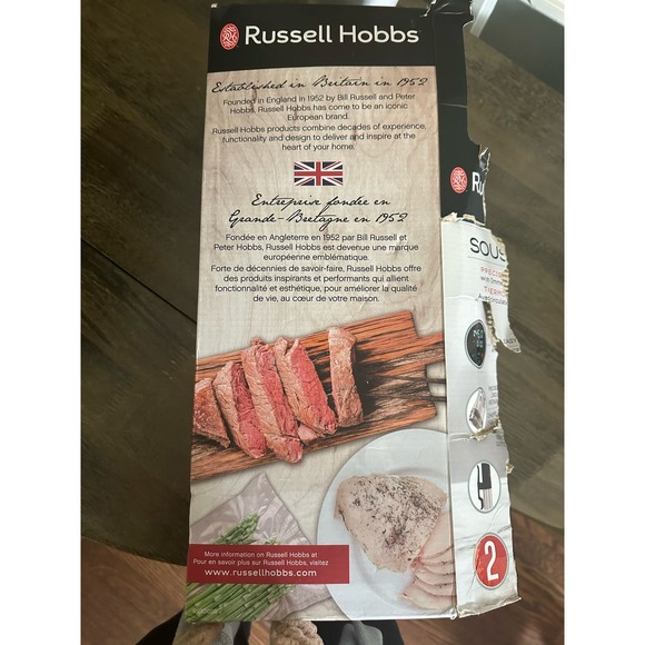 Russell Hobbs Sous Vide Precision Cooker with Immersion Circulator - Picture 4 of 5